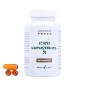 echtes Schwarzkümmel Öl 1.000 mg - 90 Softgels