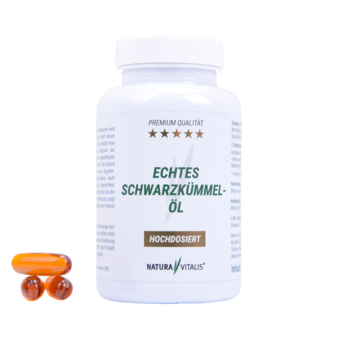 echtes Schwarzkümmel Öl 1.000 mg - 90 Softgels