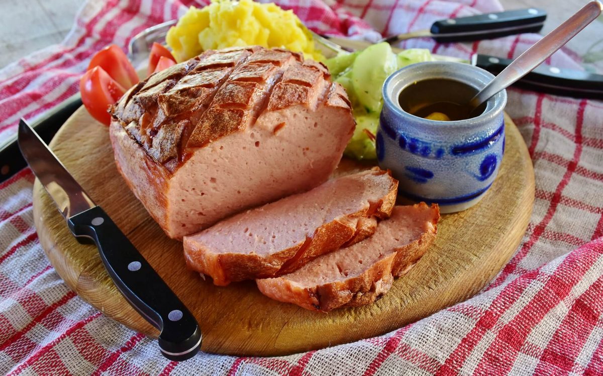 Leberkäse Lebensmittel